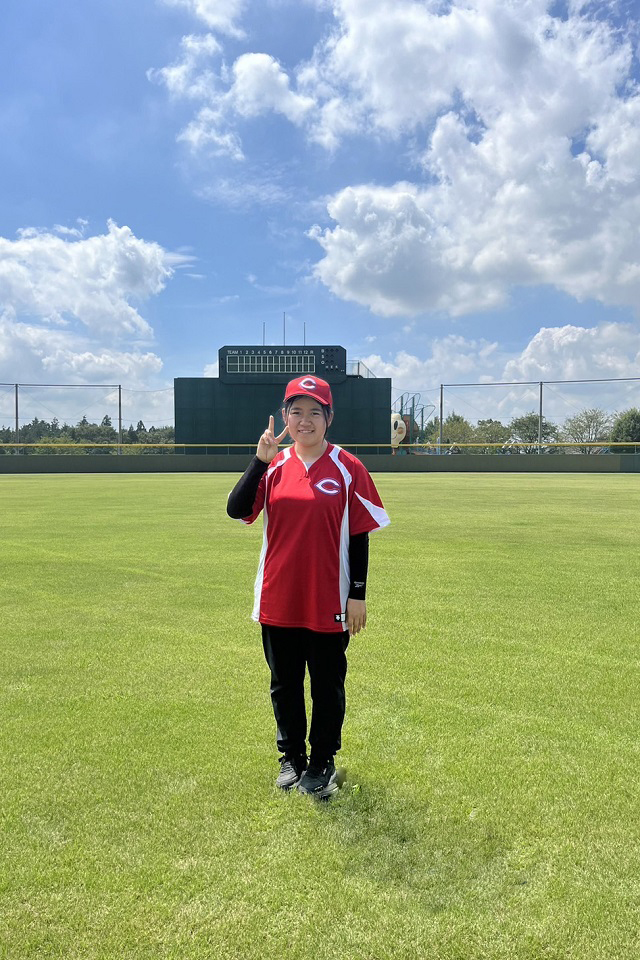 中岡　里菜栃木社会人硬式野球クラブ[コットンウェイ]真岡