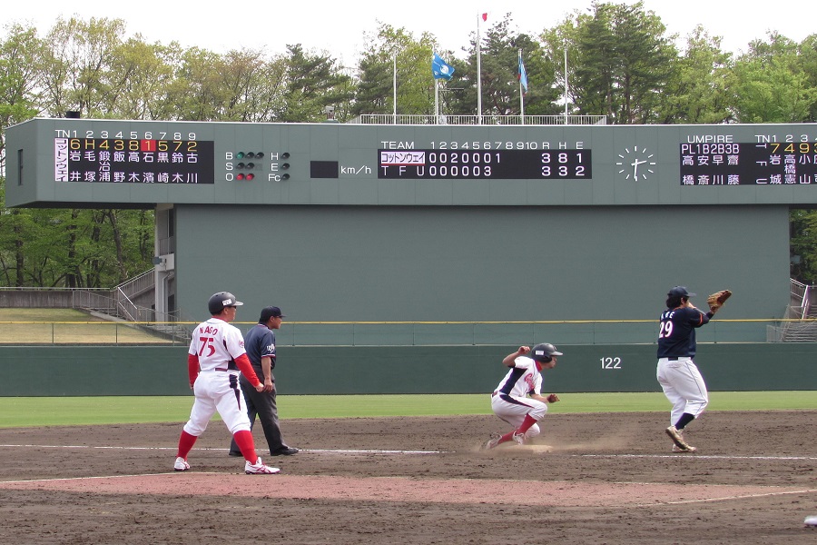 第21回JABA福島市長杯争奪野球大会一回戦