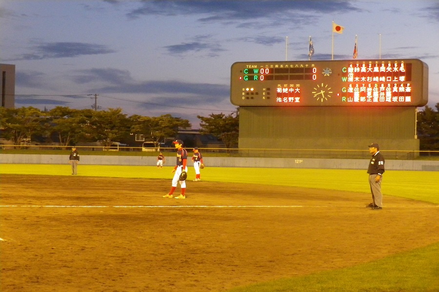 第6回JABAナショナルクラブベースボール東日本クラブカップ大会(一回戦)